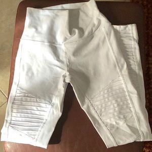 Alo white high waist leggings